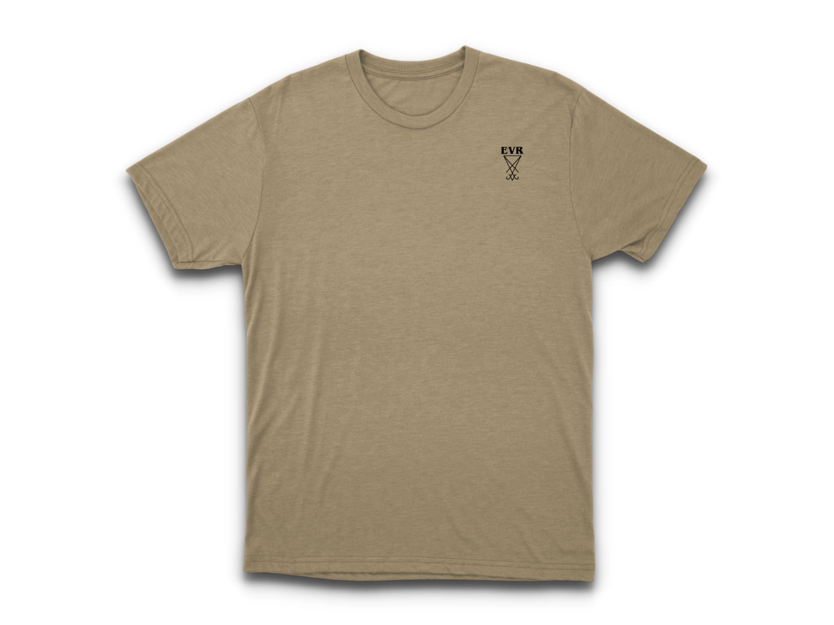EVR Lucifer sigil Sand t-shirt