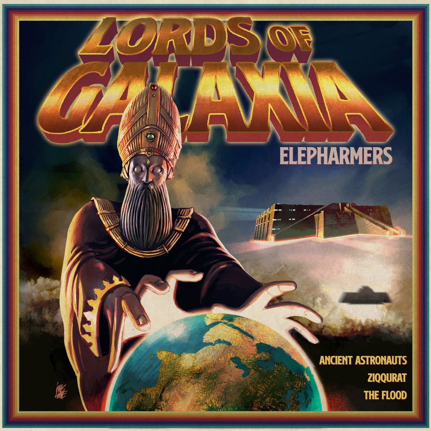 ELEPHARMERS - LORDS OF GALAXIA Trasparent Purple Vinyl