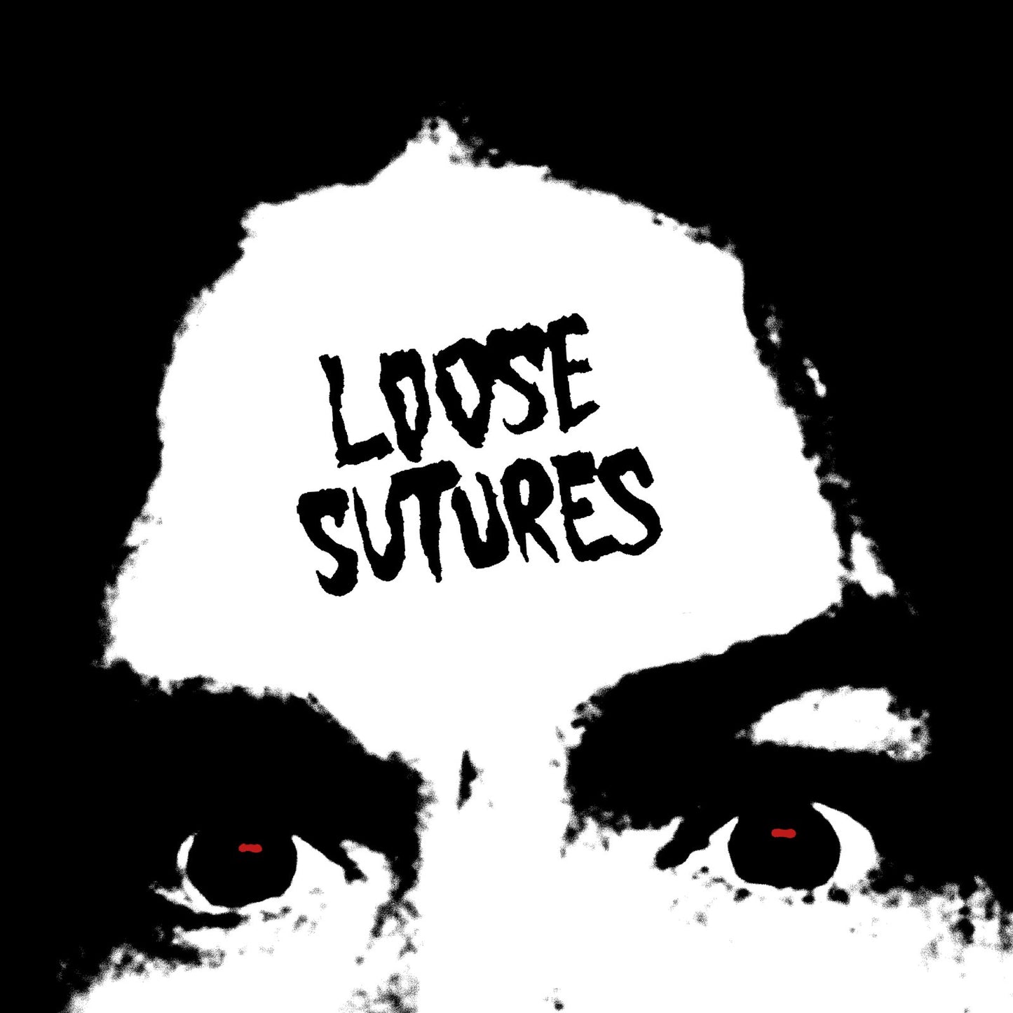 LOOSE SUTURES - S/T Red/Black Marbled Vinyl