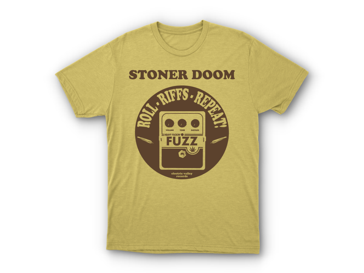 Stoner Doom yellow T-shirt