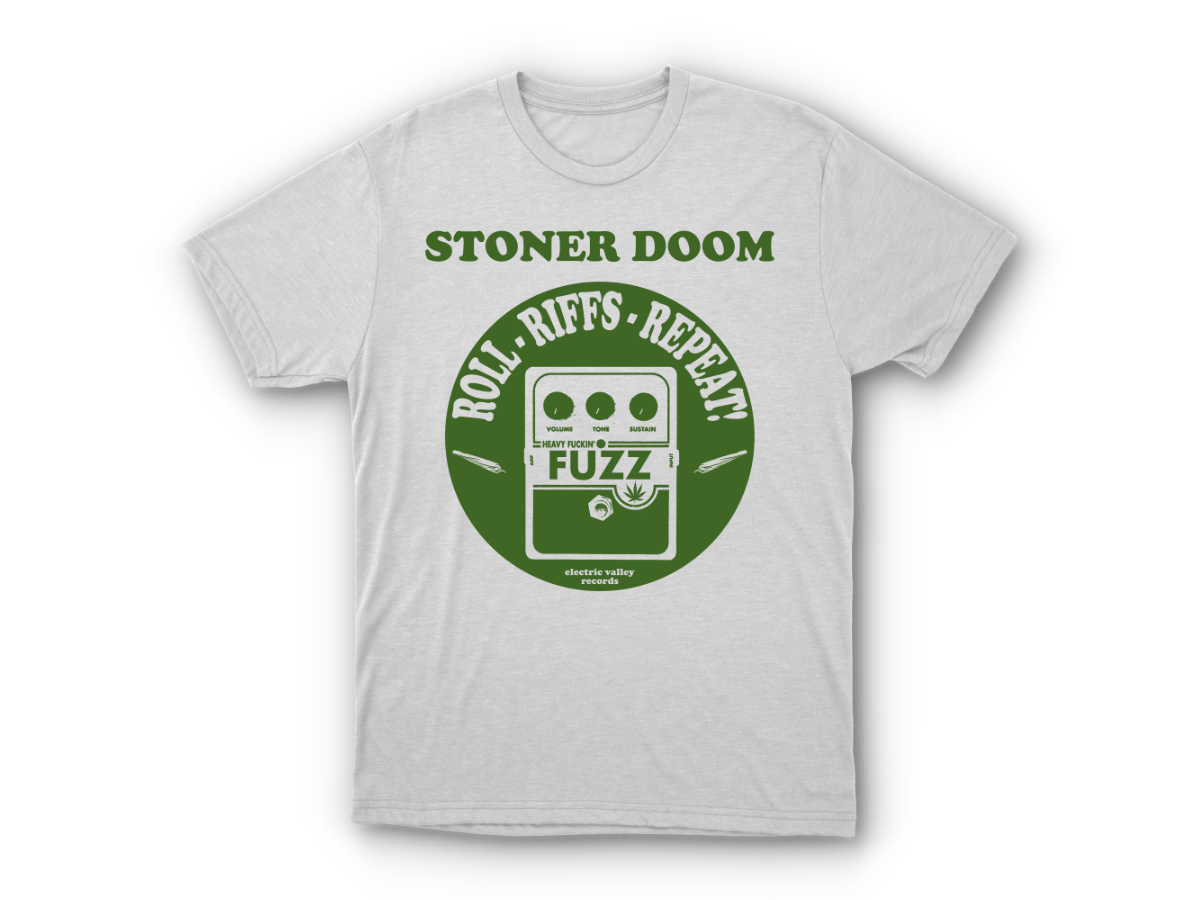 Stoner Doom white T-shirt