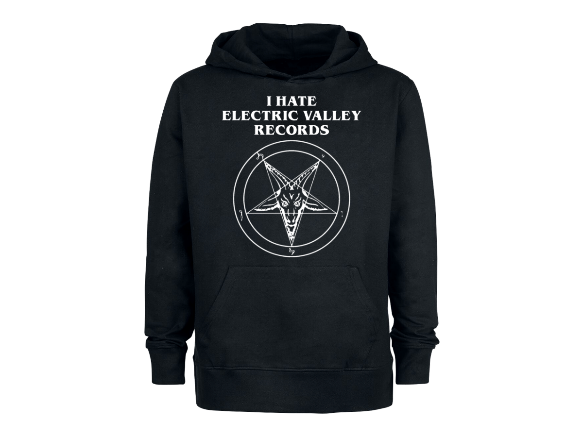 I Hate Electric Valley Records Zip Hoodie