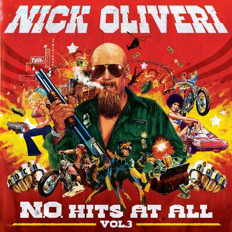 NICK OLIVERI N.O. HITS AT ALL - VOL.3 LTD SPLATTER VINYL