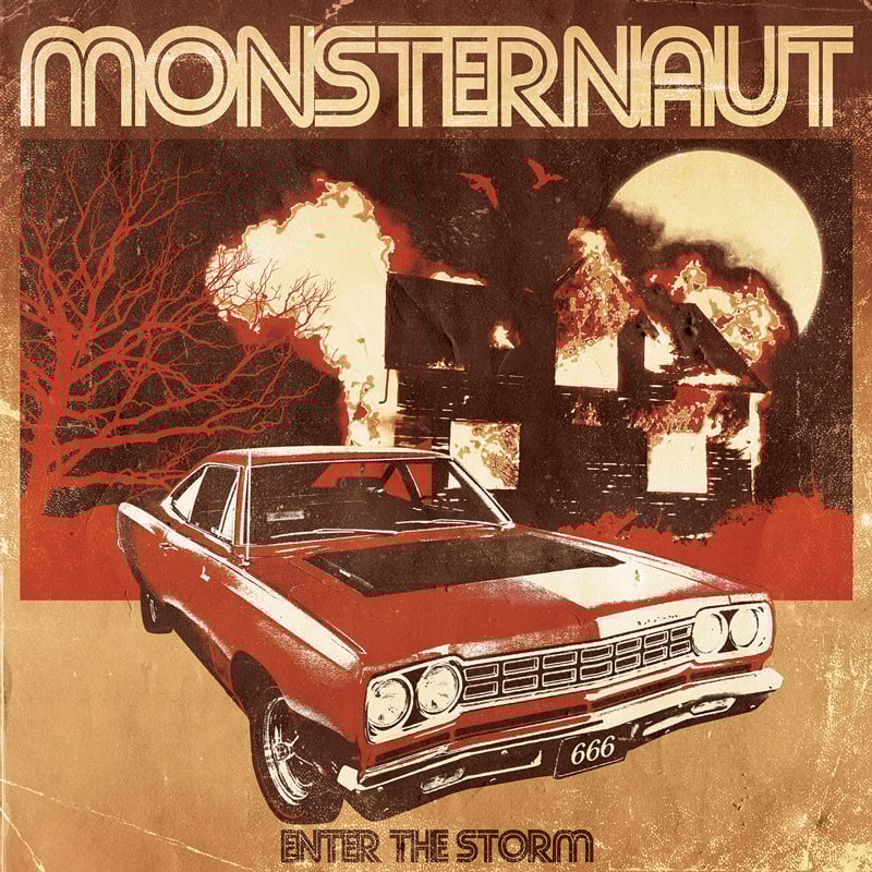 MONSTERNAUT - ENTER THE STORM LTD YELLOW VINYL