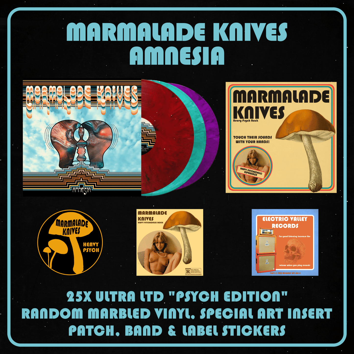 Marmalade Knives - Amnesia Ultra LTD "Psych Edition"