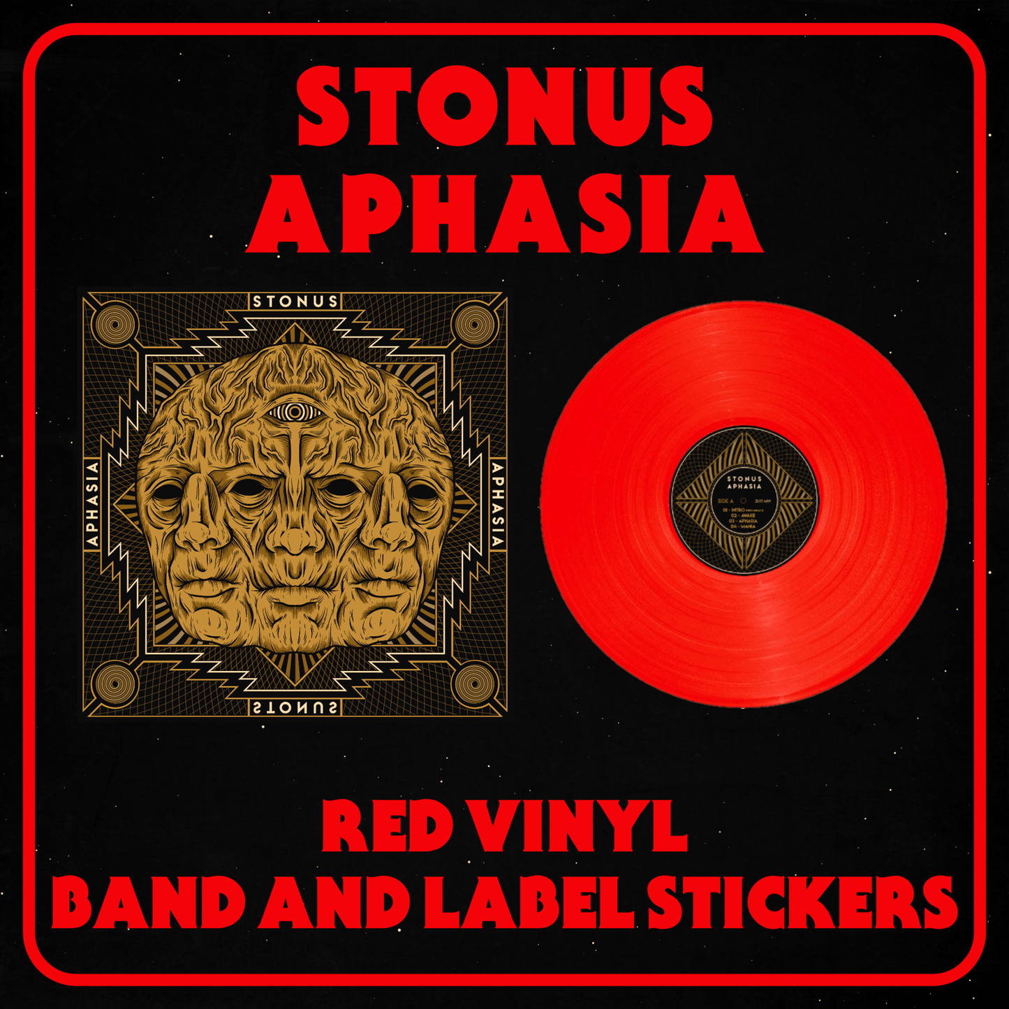 STONUS - APHASIA Red Vinyl
