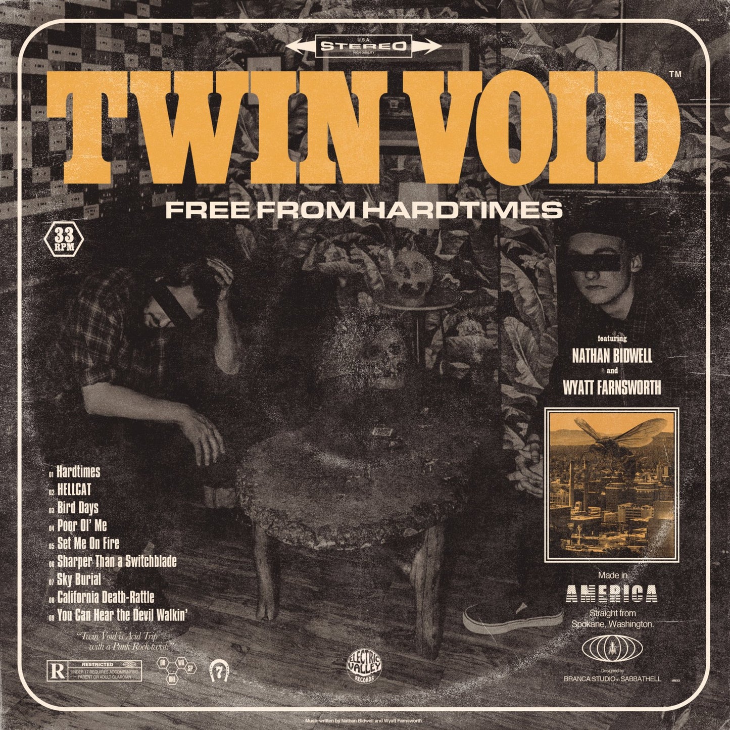 Twin Void - Free From Hardtimes - 12"