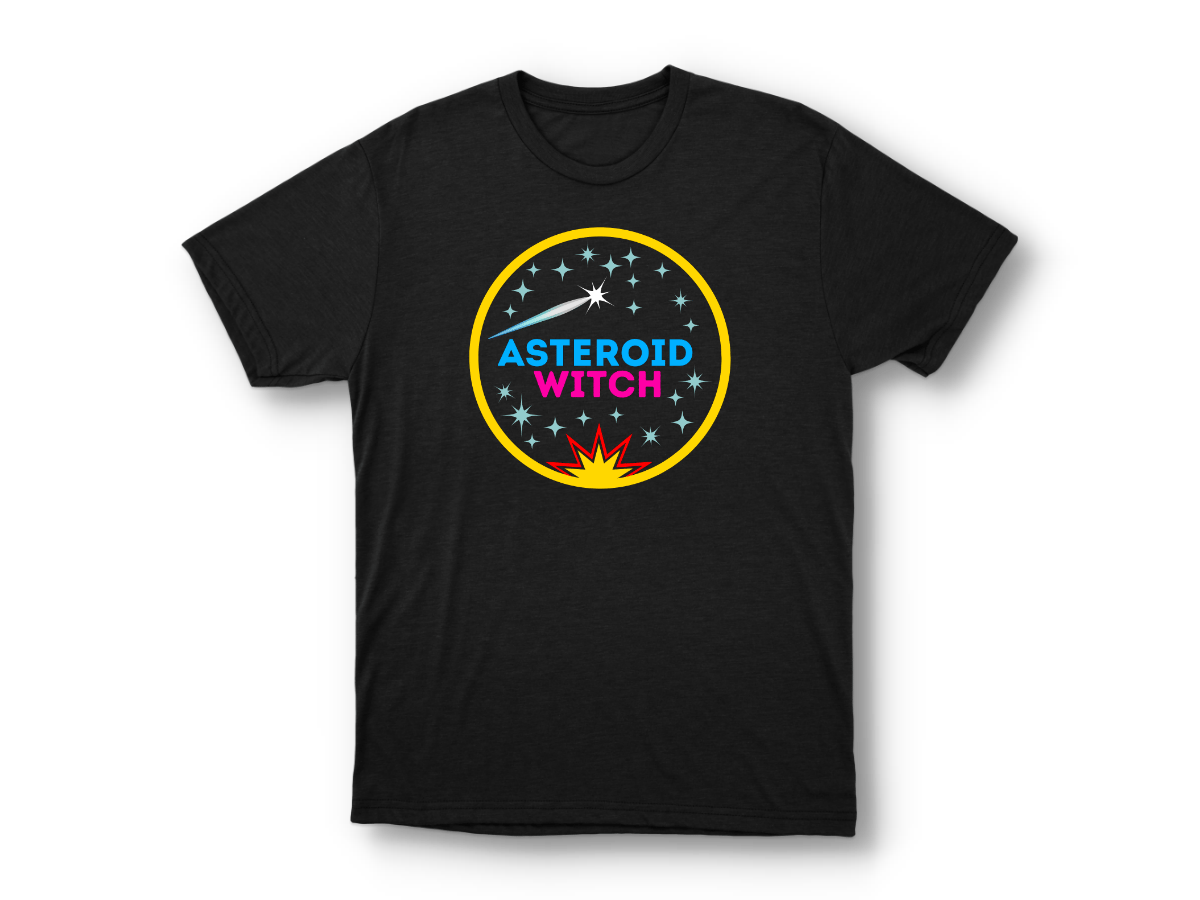 Asteroid Witch Circle Space T-shirt