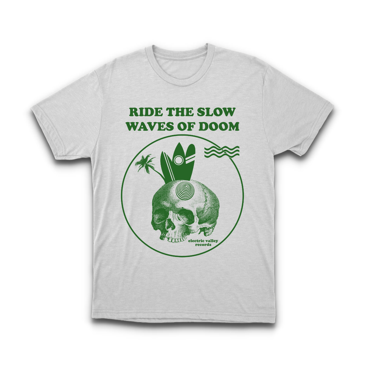 Waves of Doom White T-shirt