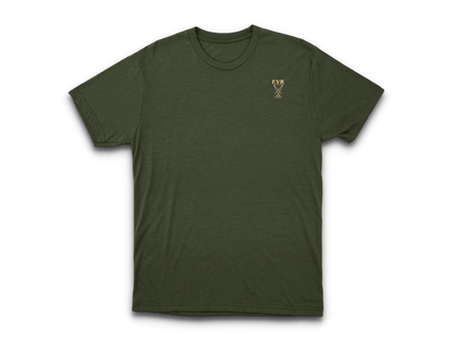 EVR Lucifer sigil Green t-shirt