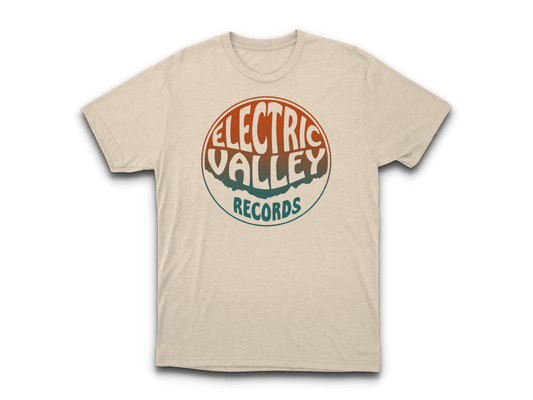 EVR Logo orange/blue Natural t-shirt