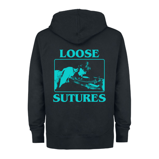 Loose Sutures vinyl Zip Hoodie