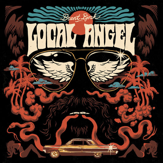 BRANT BJORK - LOCAL ANGEL 600x Ltd "Side A / Side B" Orange/ Blue Vinyl (LTD BLACK COVER)