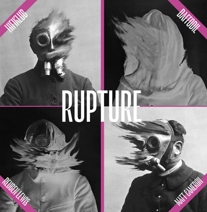 HIFIKLUB + MATT CAMERON + DAFFODIL + REUBEN LEWIS - RUPTURE LTD PINK VINYL