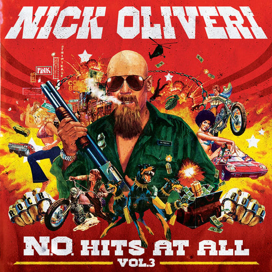 NICK OLIVERI N.O. HITS AT ALL - VOL.3 LTD SPLATTER VINYL