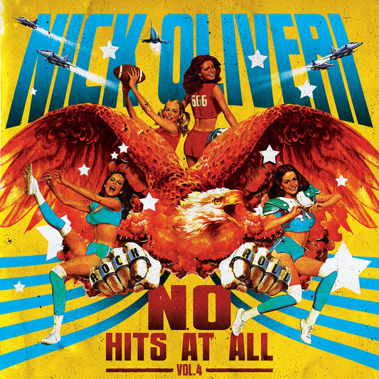 NICK OLIVERI N.O. HITS AT ALL - VOL.4 LTD Transparent Blue VINYL