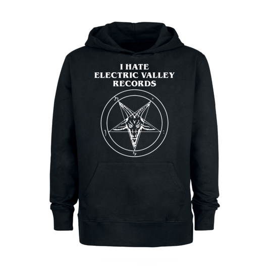 I Hate Electric Valley Records Pullover Hoodie