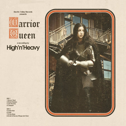 HIGH N' HEAVY - WARRIOR QUEEN Ltd Clear Blue Vinyl