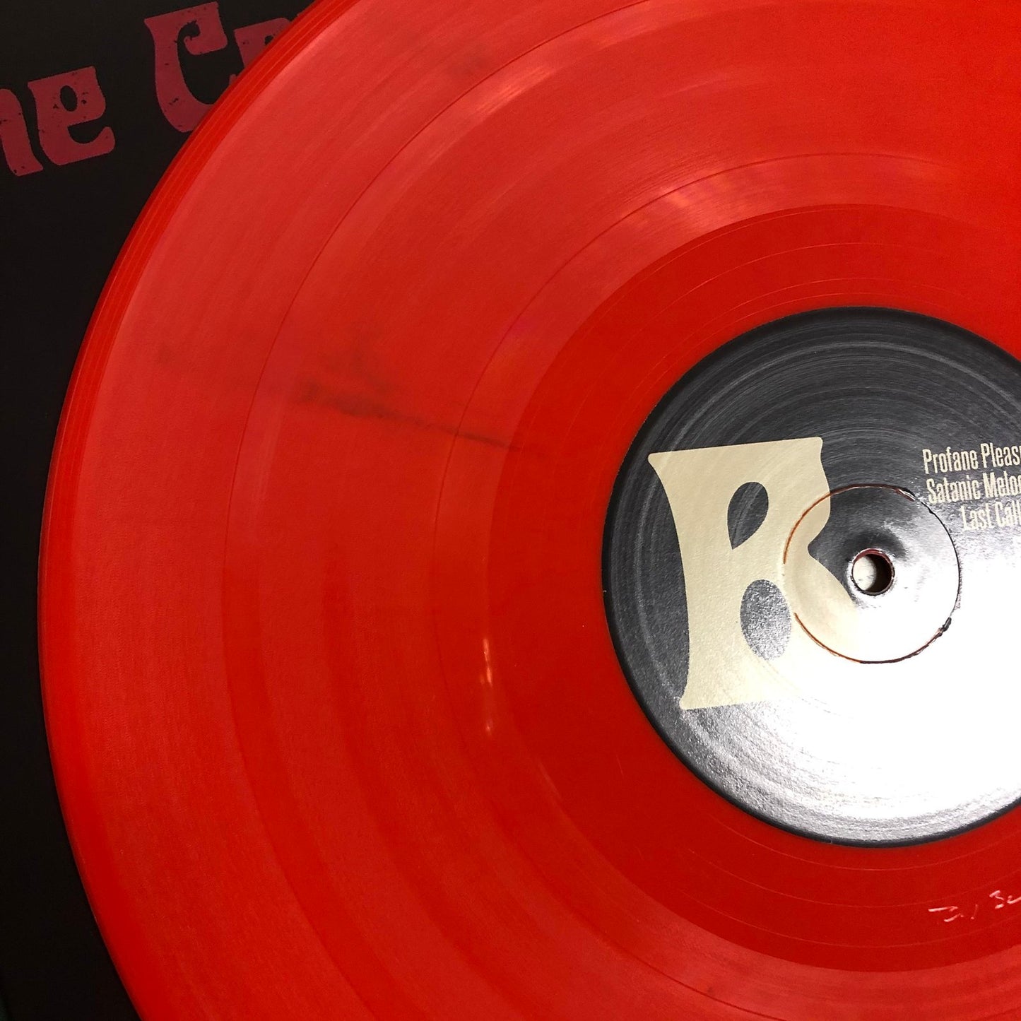 The Crooked Whispers - Satanic Melodies "dirty"Orange Vinyl
