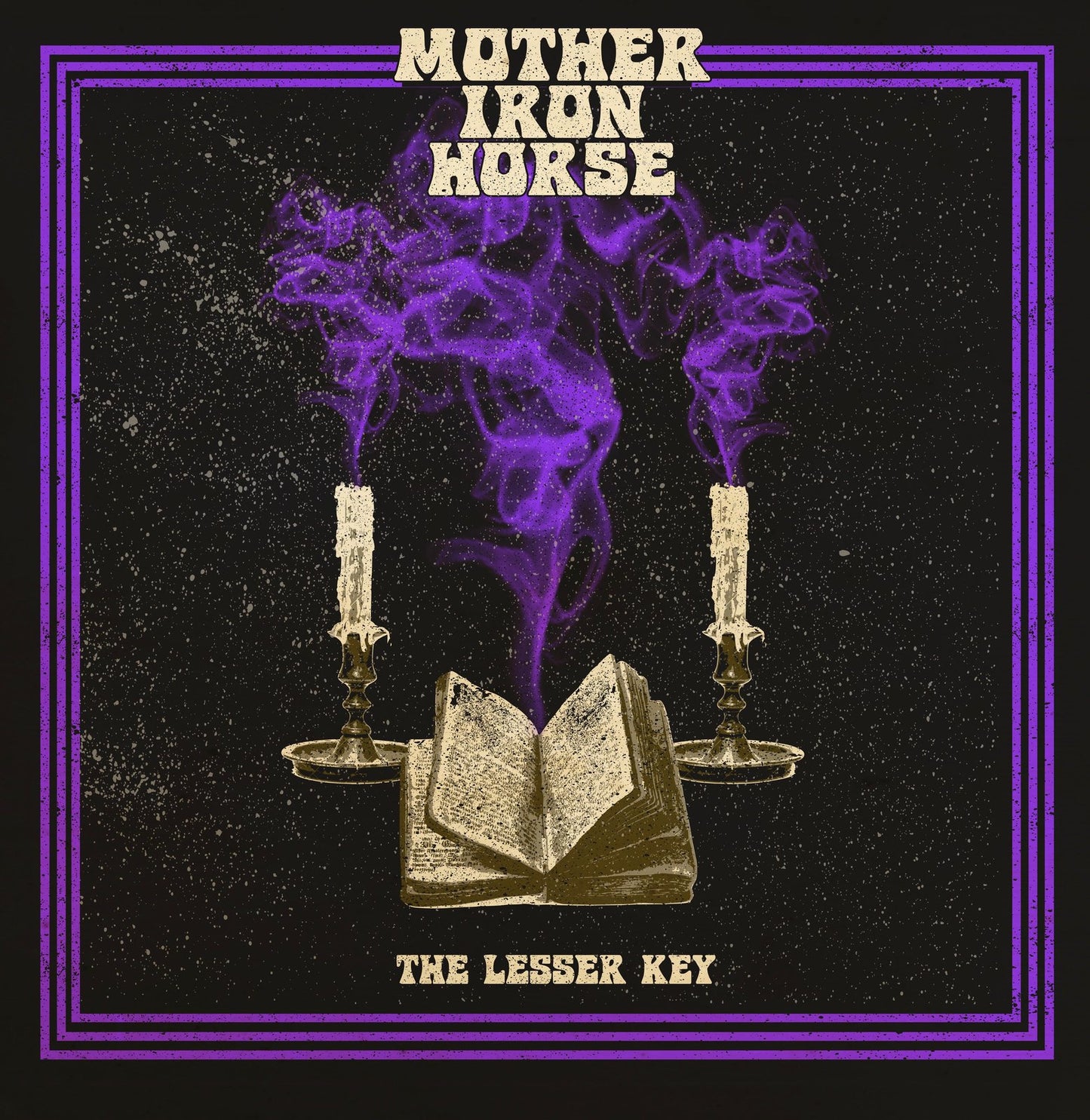MOTHER IRON HORSE - THE LESSER KEY Black Vinyl