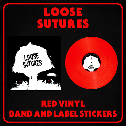 LOOSE SUTURES - S/T Red Vinyl