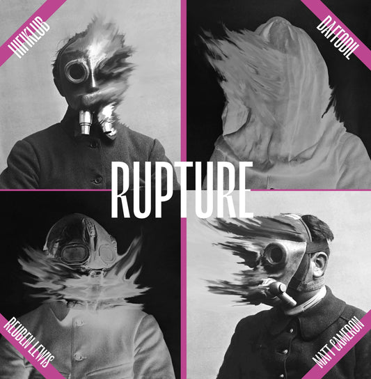 Hifiklub + Matt Cameron + Daffodil + Reuben Lewis - Rupture black vinyl