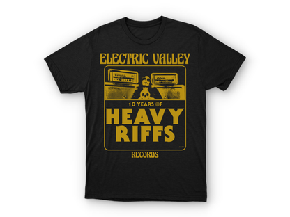 10 Years of Heavy Riffs T-shirt