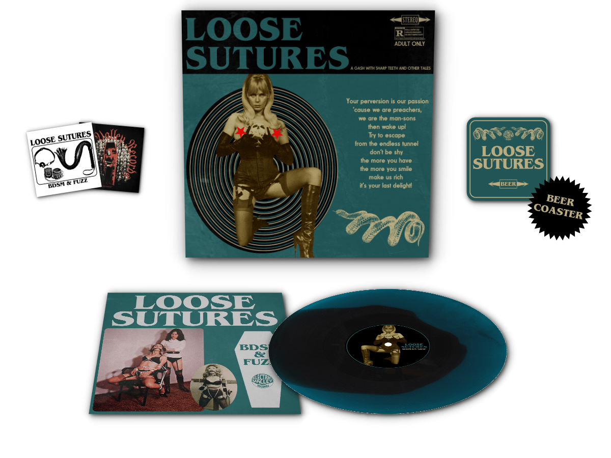 Loose Sutures - A Gash With Sharp Teeth and Other Tales  (repress) - 12"
