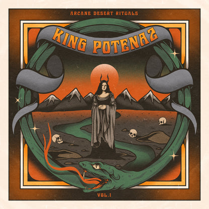 King Potenaz - Arcane Desert Rituals Vol 1 // Majestic Mountain Records