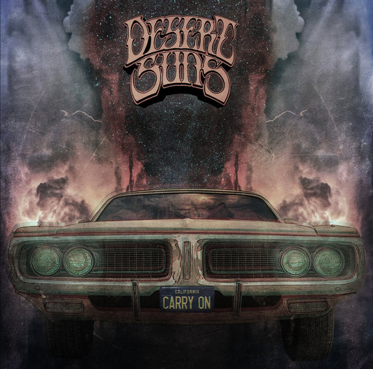 DESERT SUNS - CARRY ON LTD trasparent orange vinyl