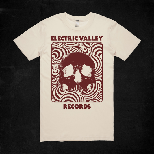 Heavy Psych Skull T-shirt (red)