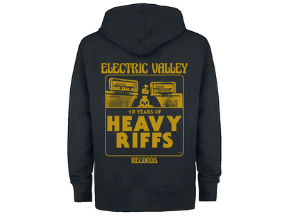 10 Years of Heavy Riffs Zip Hoodie